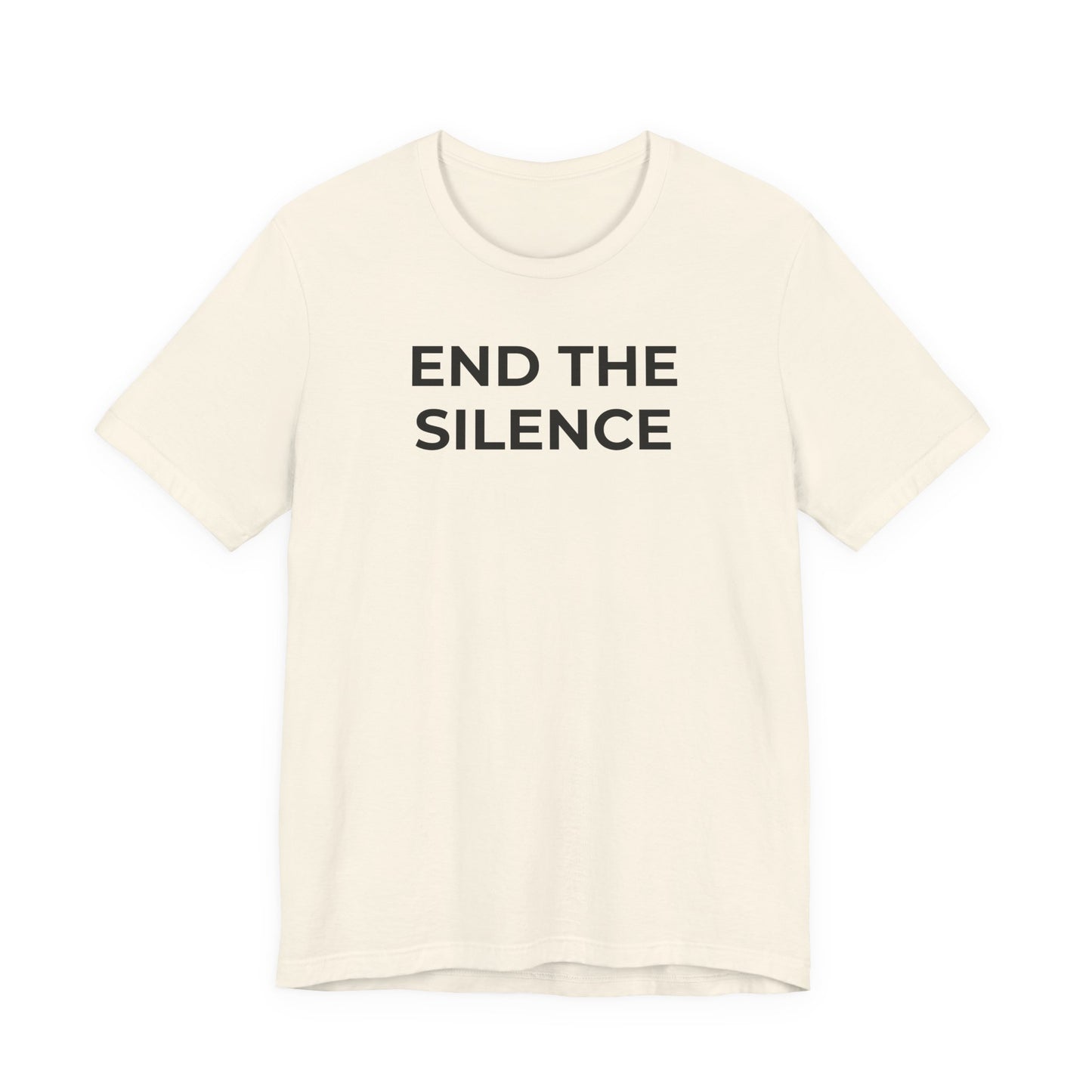 Domestic Violence T-shirt End the Silence - Wear What You Stand For Products