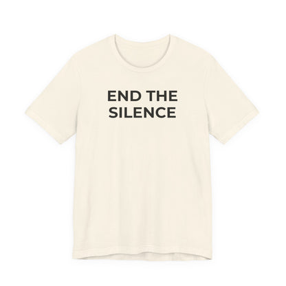 Domestic Violence T-shirt End the Silence - Wear What You Stand For Products
