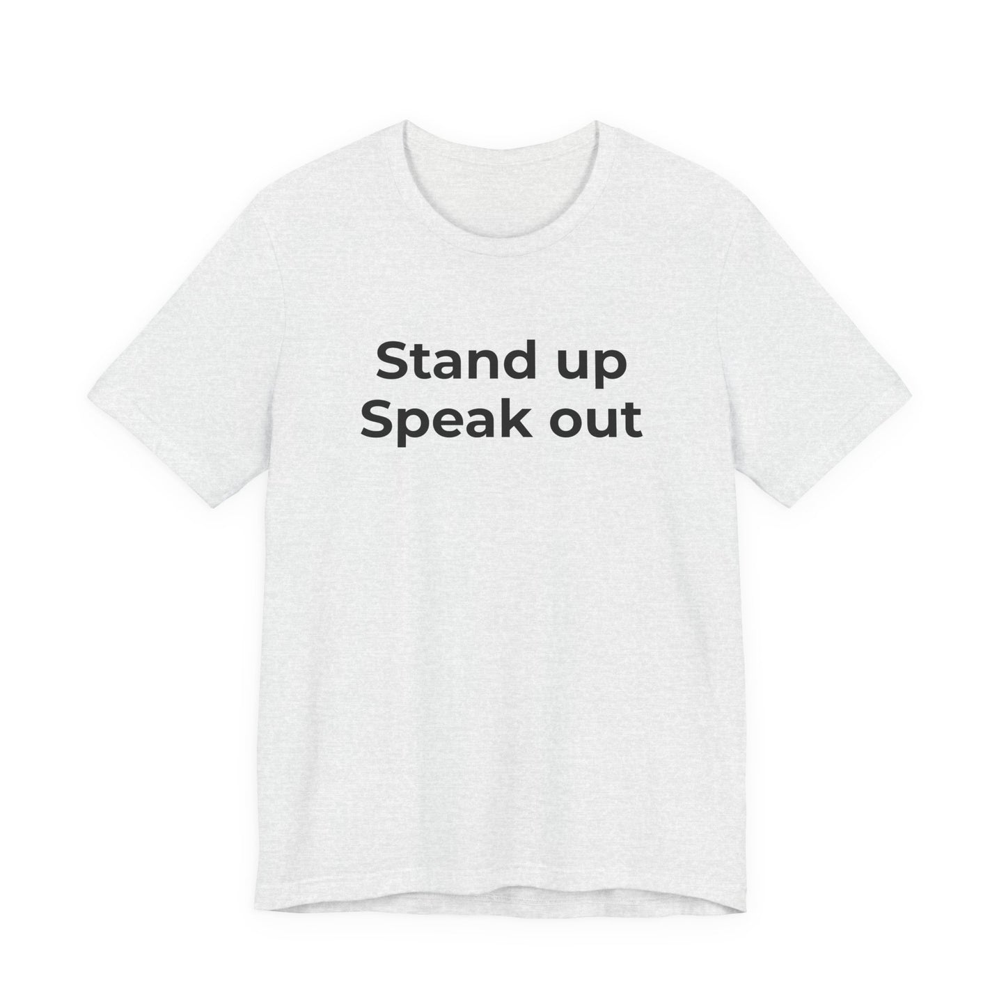 Anti-Bullying and Domestic Violence Awareness T-Shirt for Support and Advocacy - Wear What You Stand For Products
