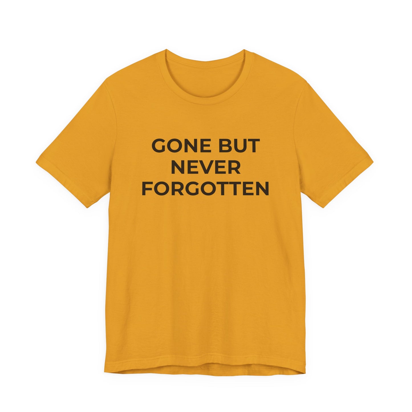 Grief and Loss T-Shirt - Gone but Never Forgotten - Wear What You Stand For Products