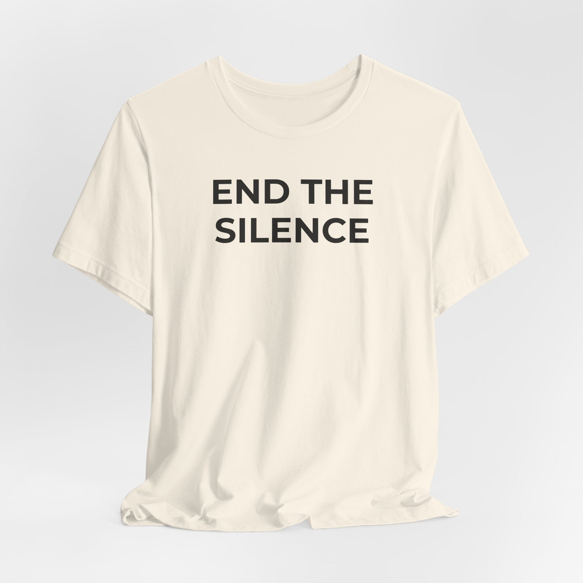 Domestic Violence T-shirt End the Silence - Wear What You Stand For Products