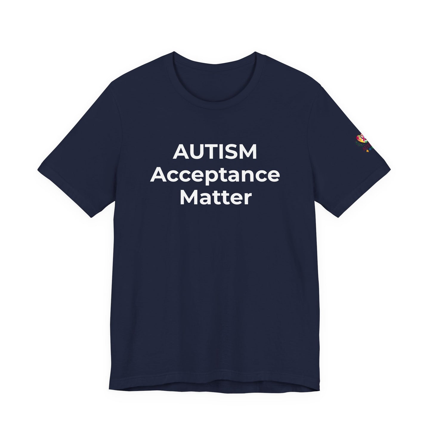 "Autism T-Shirt Acceptance Matters Shirt Support the Spectrum - Wear What You Stand For Products"