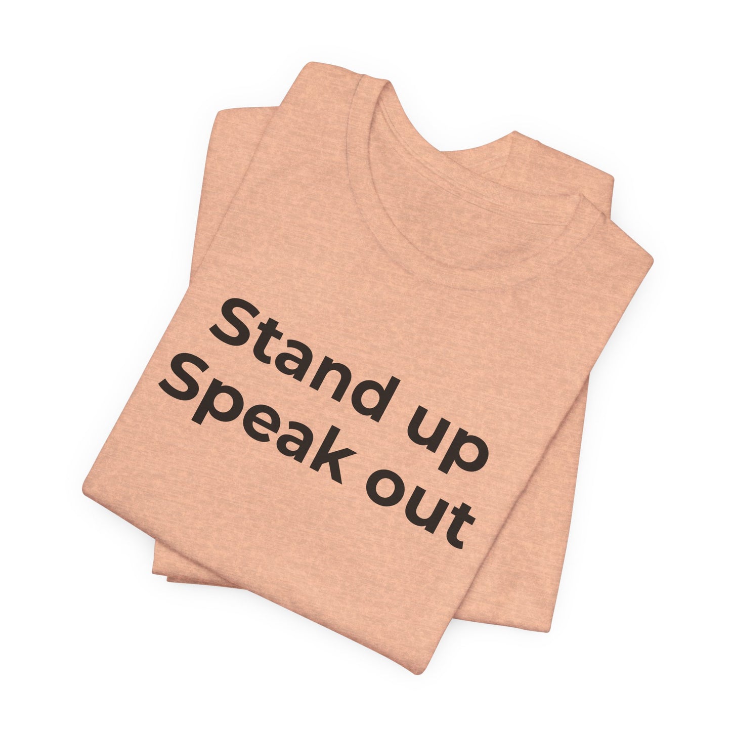 Anti-Bullying and Domestic Violence Awareness T-Shirt for Support and Advocacy - Wear What You Stand For Products