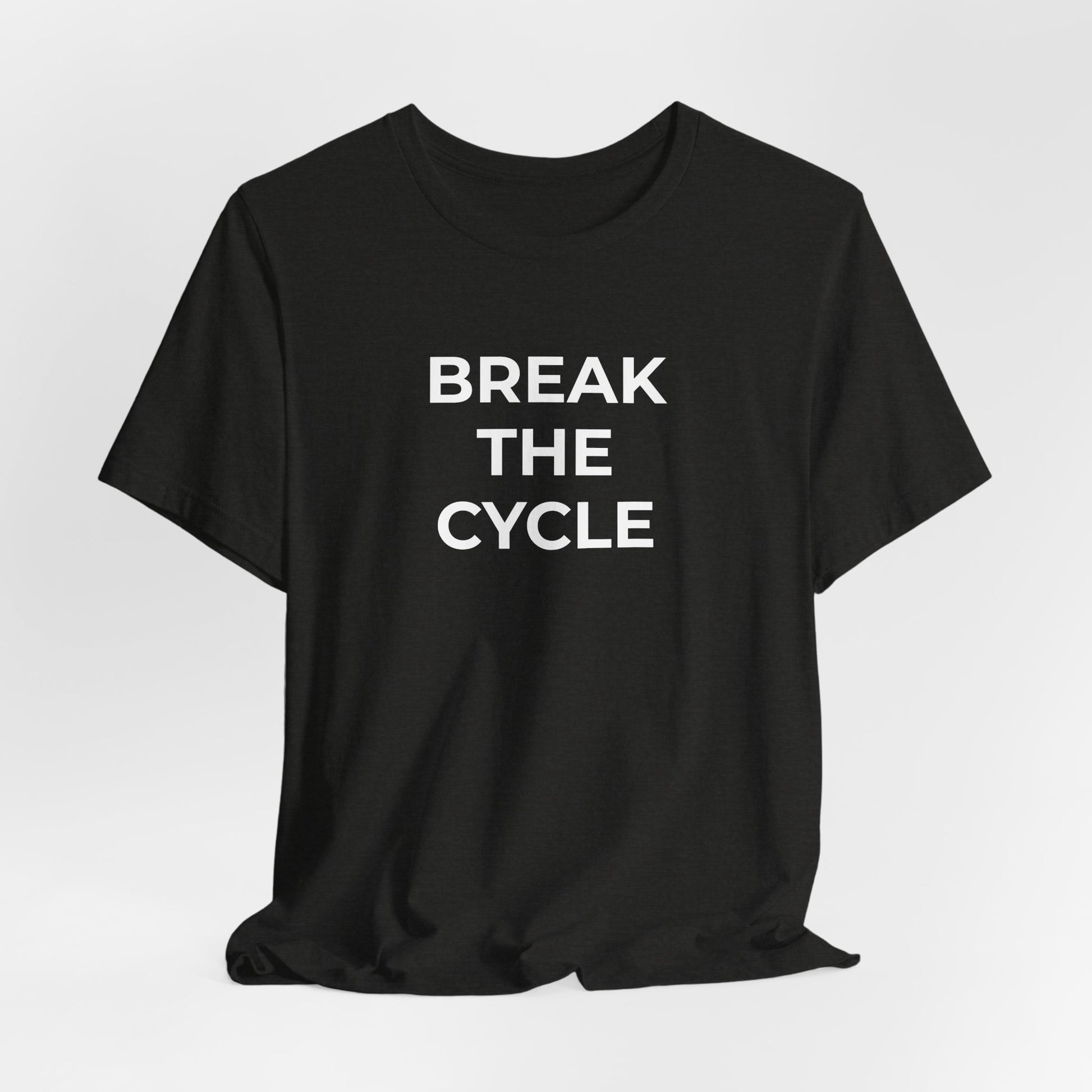 Domestic Violence T-Shirt Break the Cycle - Wear What You Stand For Products