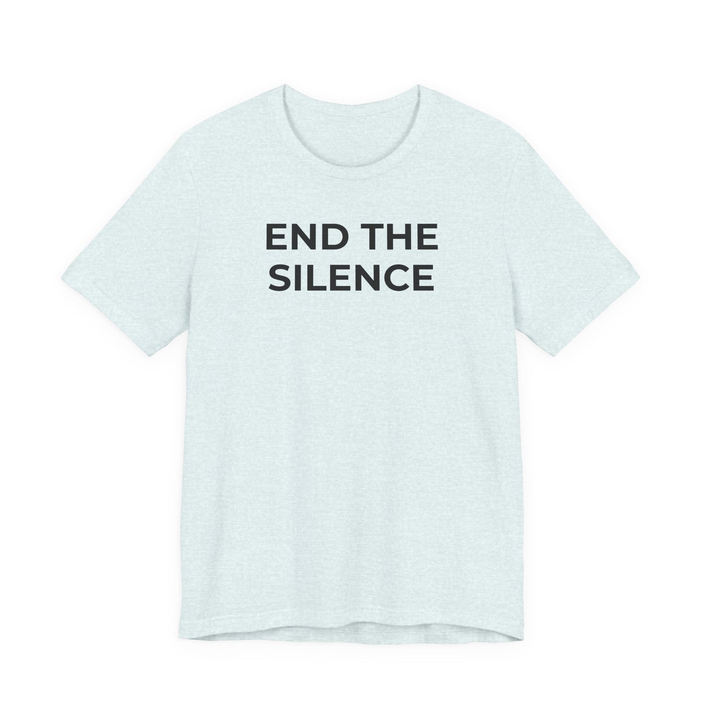 Domestic Violence T-shirt End the Silence - Wear What You Stand For Products