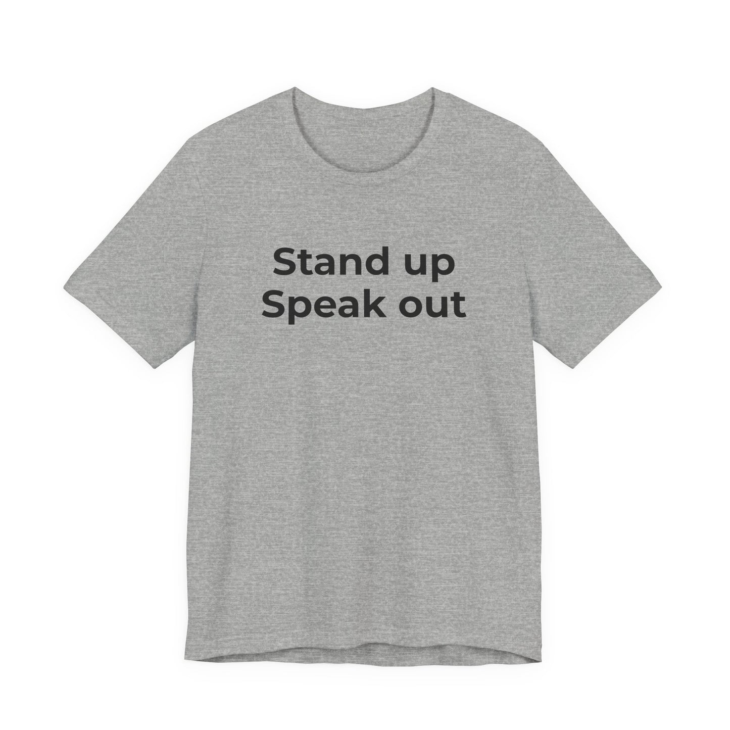 Anti-Bullying and Domestic Violence Awareness T-Shirt for Support and Advocacy - Wear What You Stand For Products