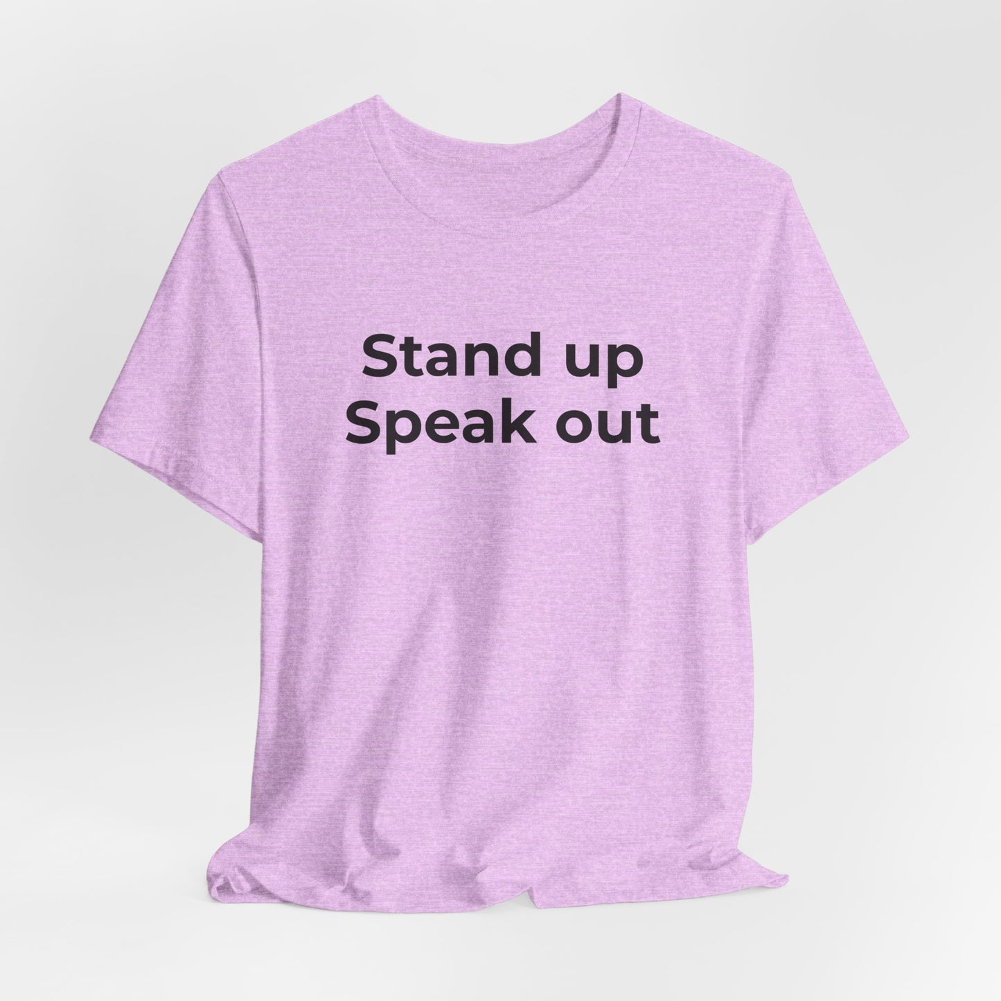Anti-Bullying and Domestic Violence Awareness T-Shirt for Support and Advocacy - Wear What You Stand For Products