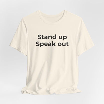 Anti-Bullying and Domestic Violence Awareness T-Shirt for Support and Advocacy - Wear What You Stand For Products