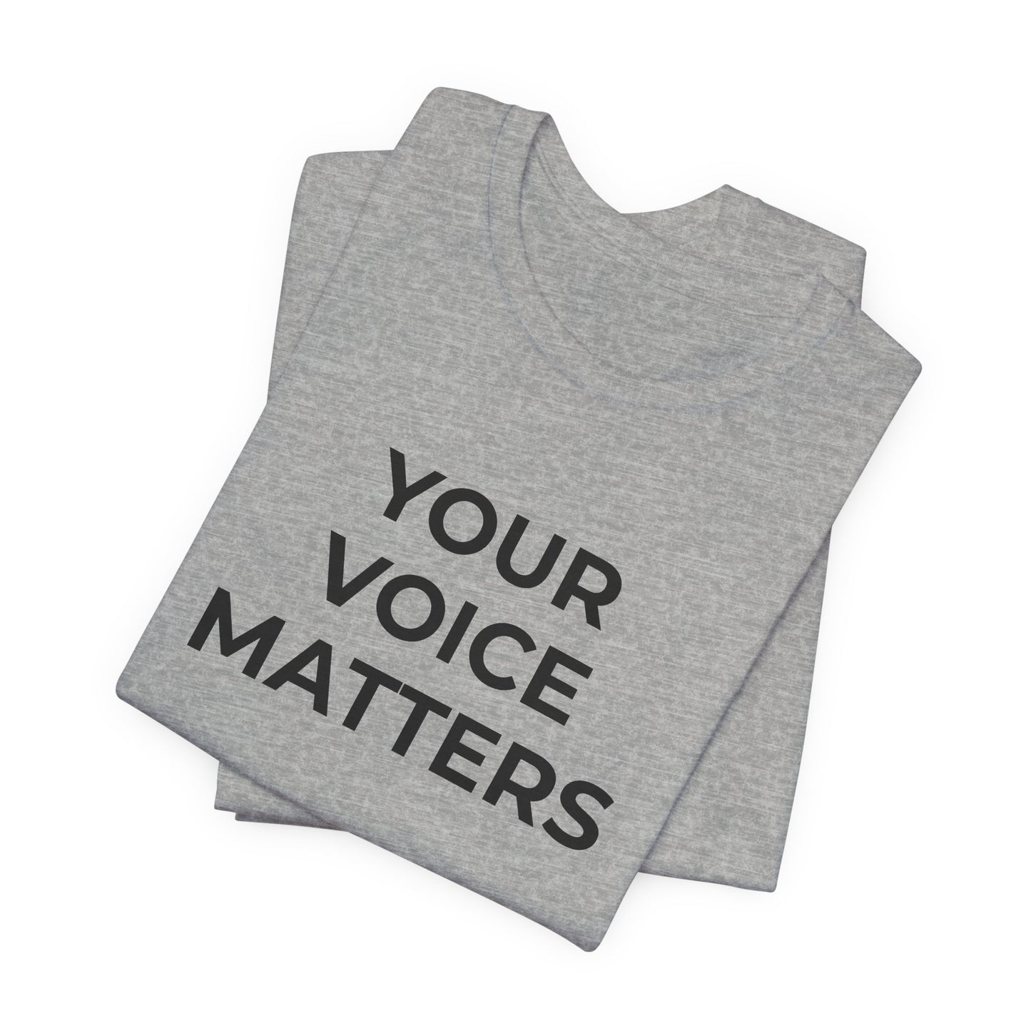 Domestic Violence T-Shirt Your Voice Matters - Wear What You Stand For Products