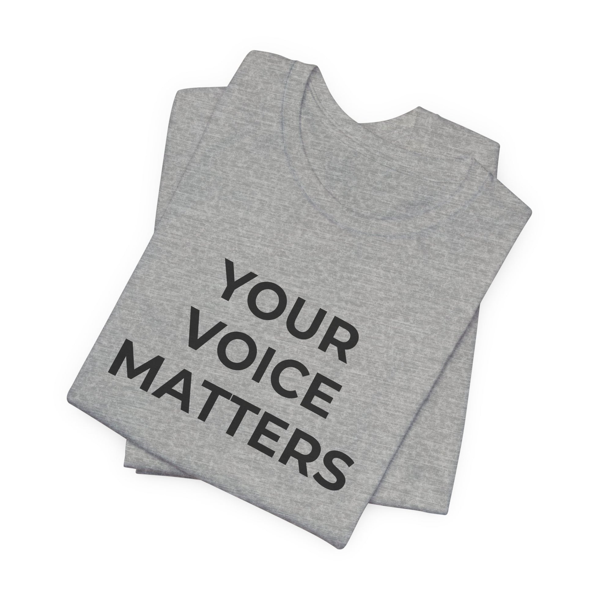 Domestic Violence T-Shirt Your Voice Matters - Wear What You Stand For Products
