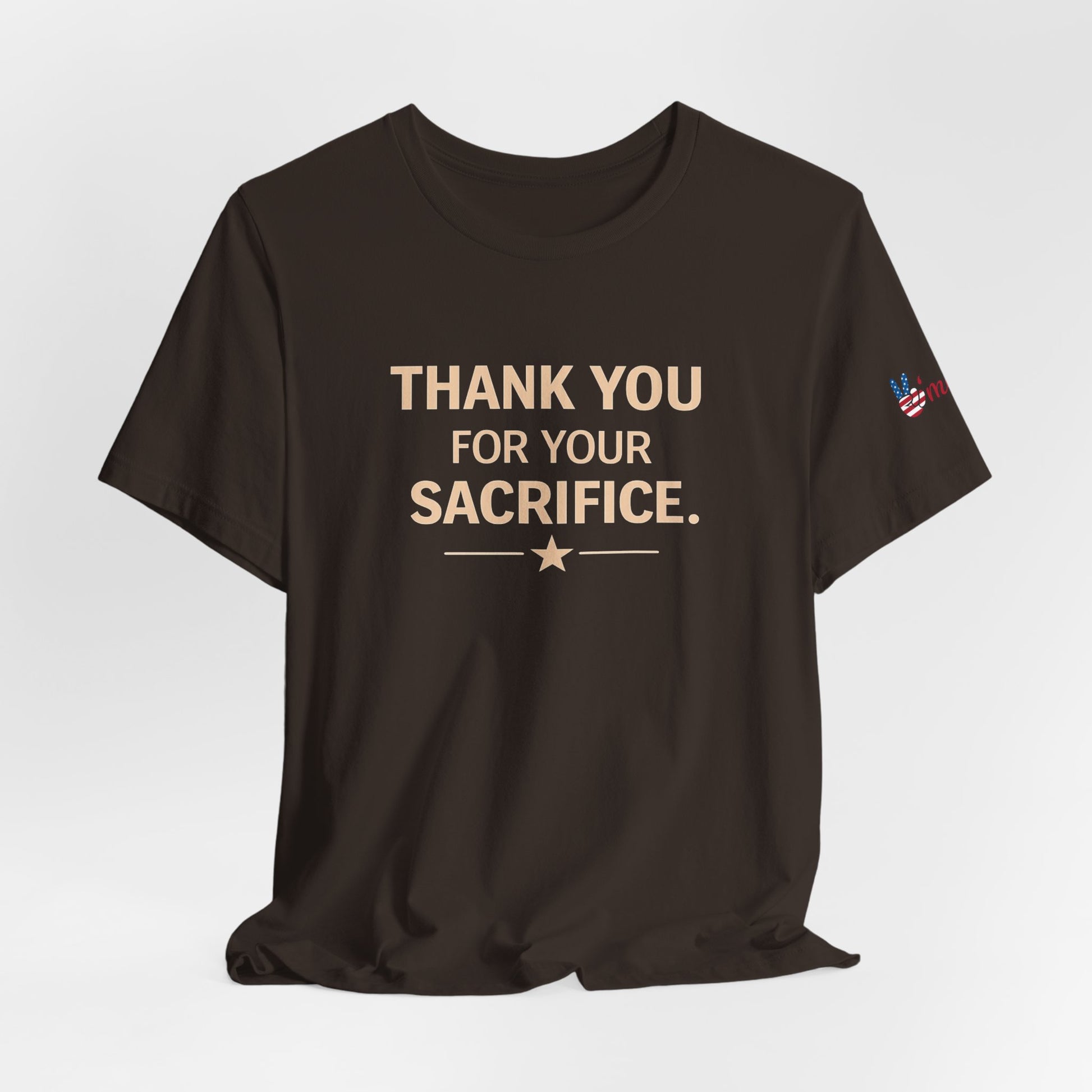 Veterans T-Shirt - Thank You for Your Sacrifice - Wear What You Stand For Products