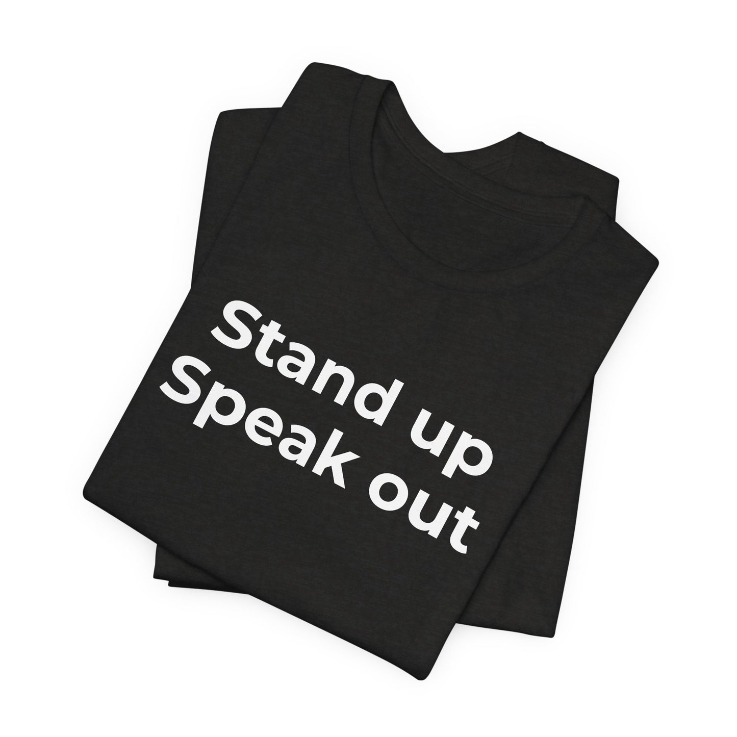 Anti-Bullying and Domestic Violence Awareness T-Shirt for Support and Advocacy - Wear What You Stand For Products