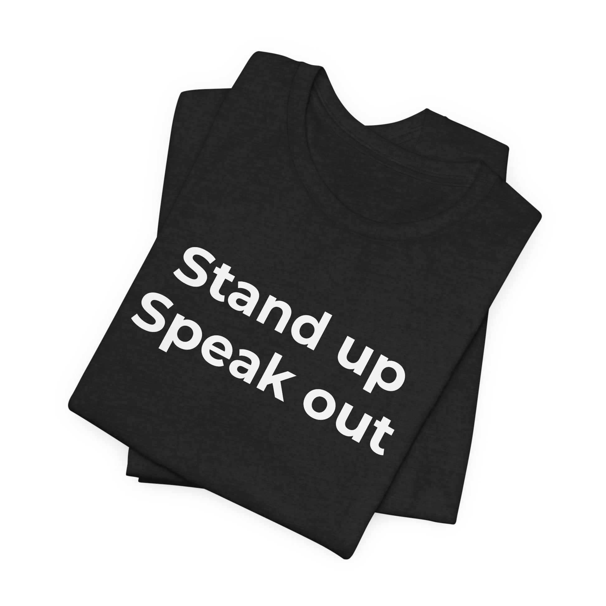 Anti-Bullying and Domestic Violence Awareness T-Shirt for Support and Advocacy - Wear What You Stand For Products