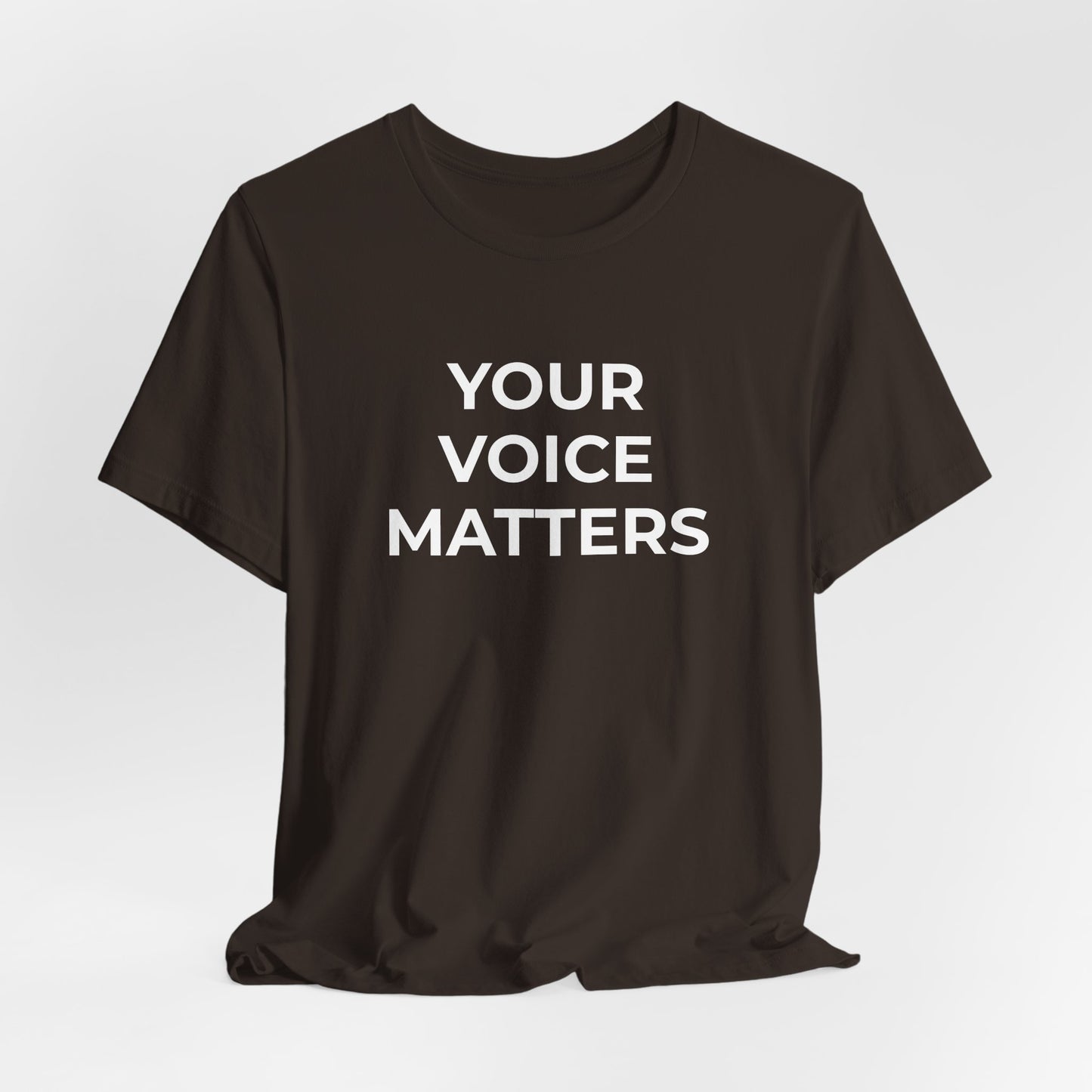 Domestic Violence T-Shirt Your Voice Matters - Wear What You Stand For Products