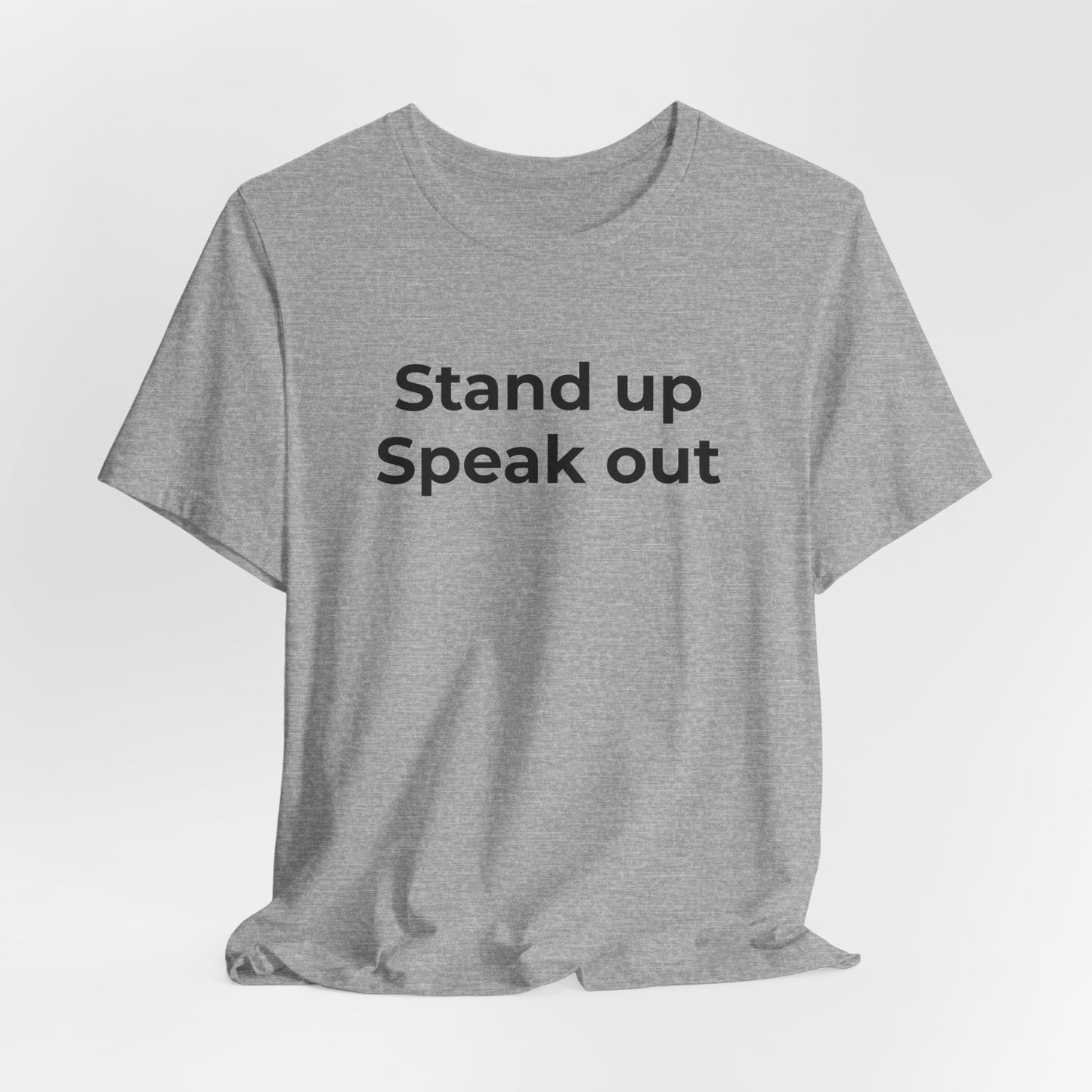 Anti-Bullying and Domestic Violence Awareness T-Shirt for Support and Advocacy - Wear What You Stand For Products