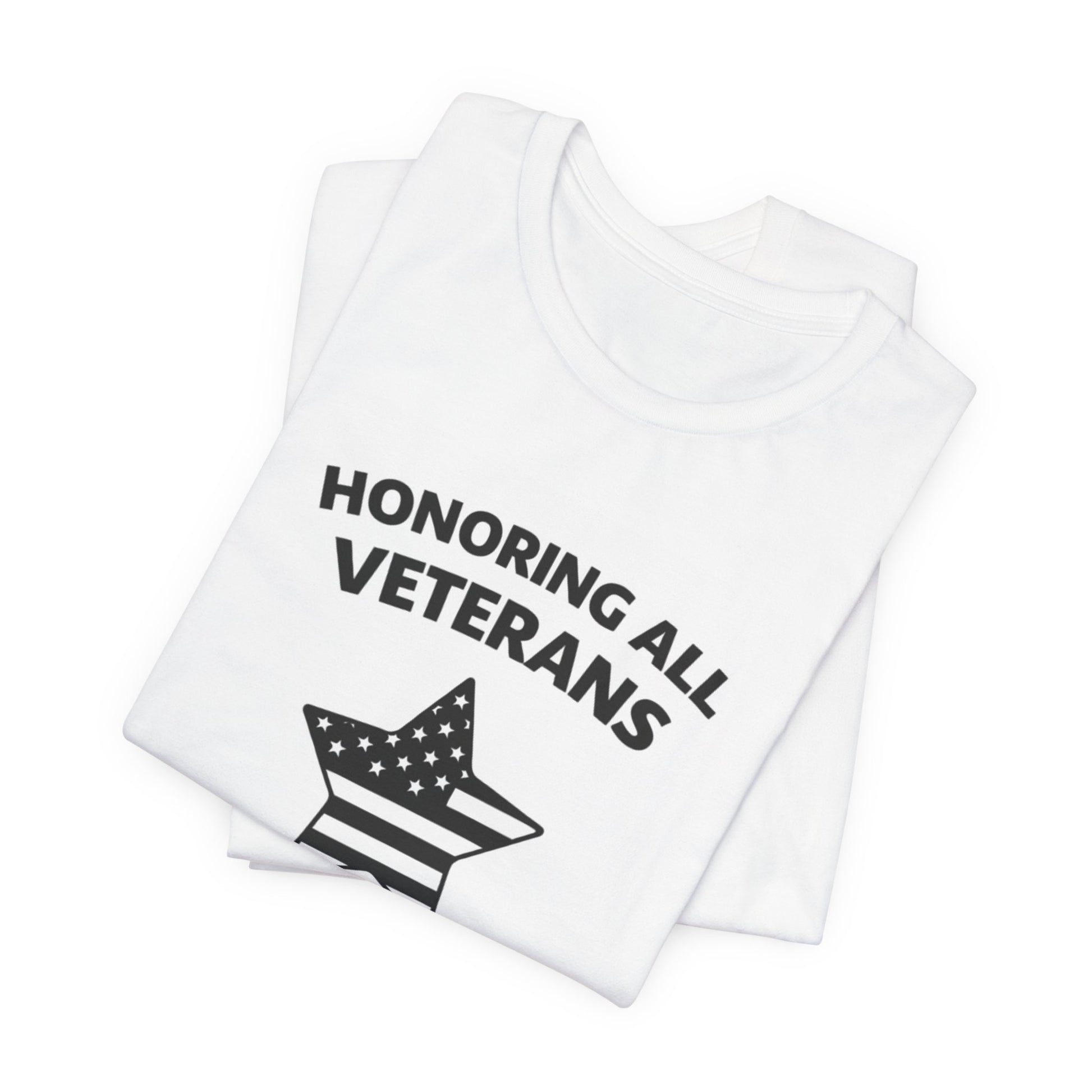 Veterans T-Shirt - Honoring All Veterans with Diagram - Wear What You Stand For Products