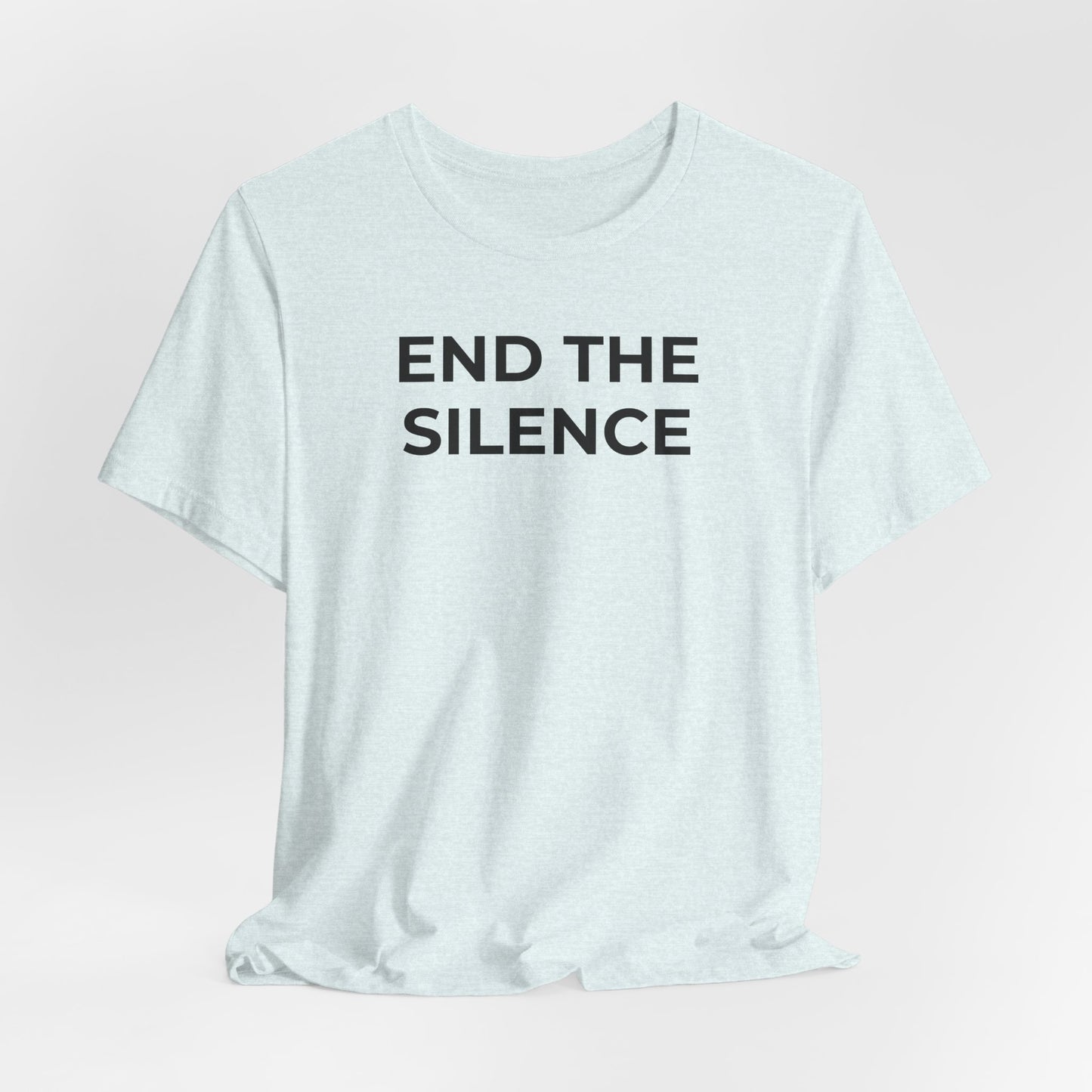Domestic Violence T-shirt End the Silence - Wear What You Stand For Products