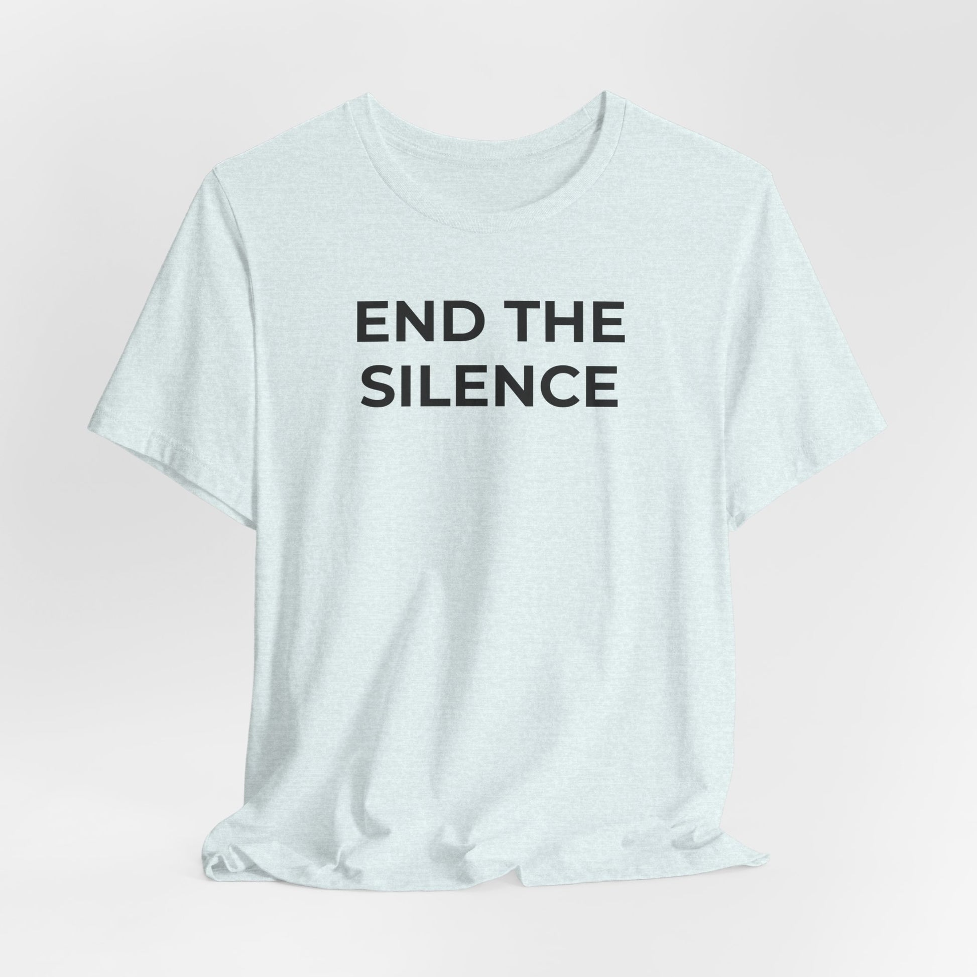 Domestic Violence T-shirt End the Silence - Wear What You Stand For Products