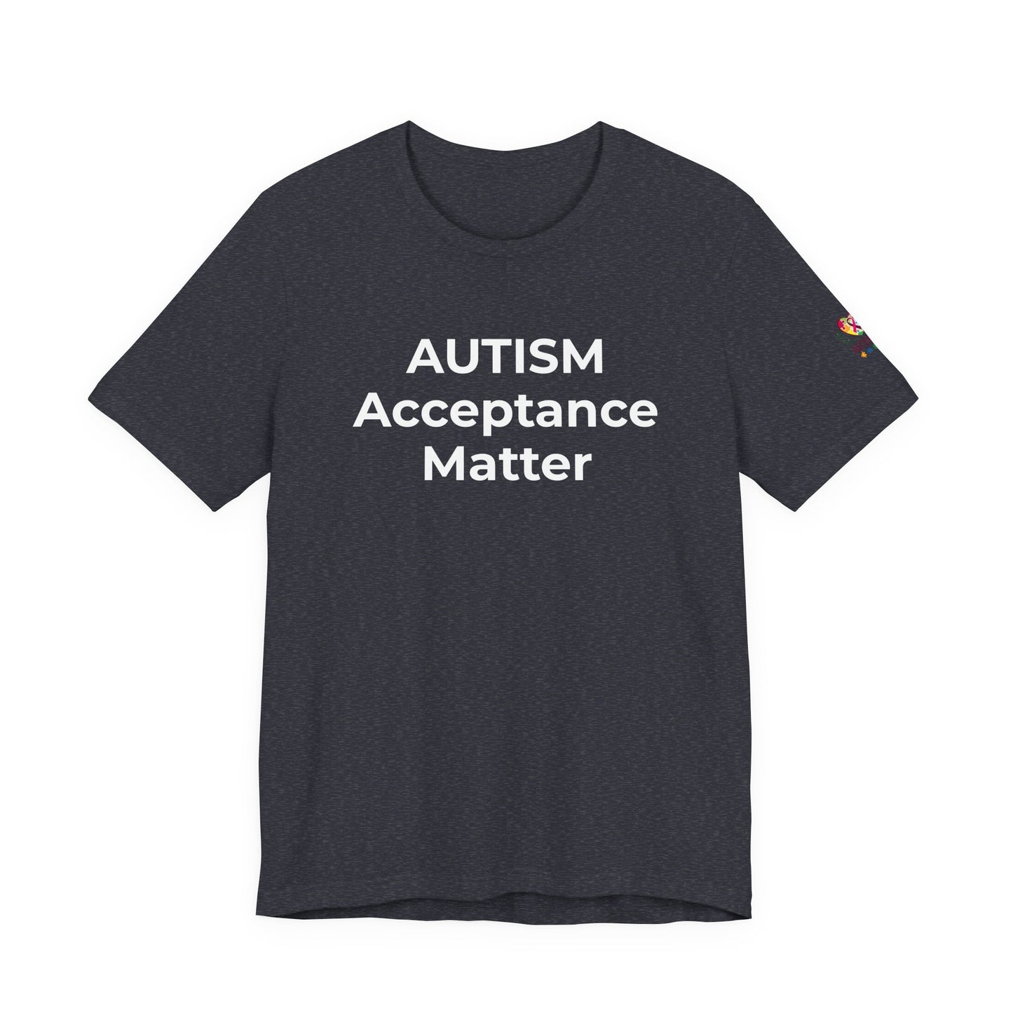 "Autism T-Shirt Acceptance Matters Shirt Support the Spectrum - Wear What You Stand For Products"