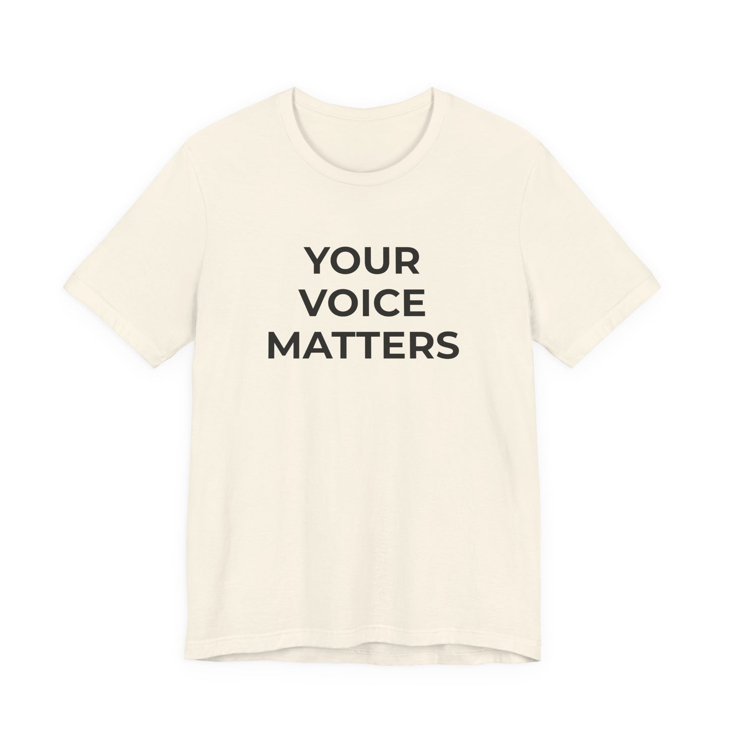 Domestic Violence T-Shirt Your Voice Matters - Wear What You Stand For Products