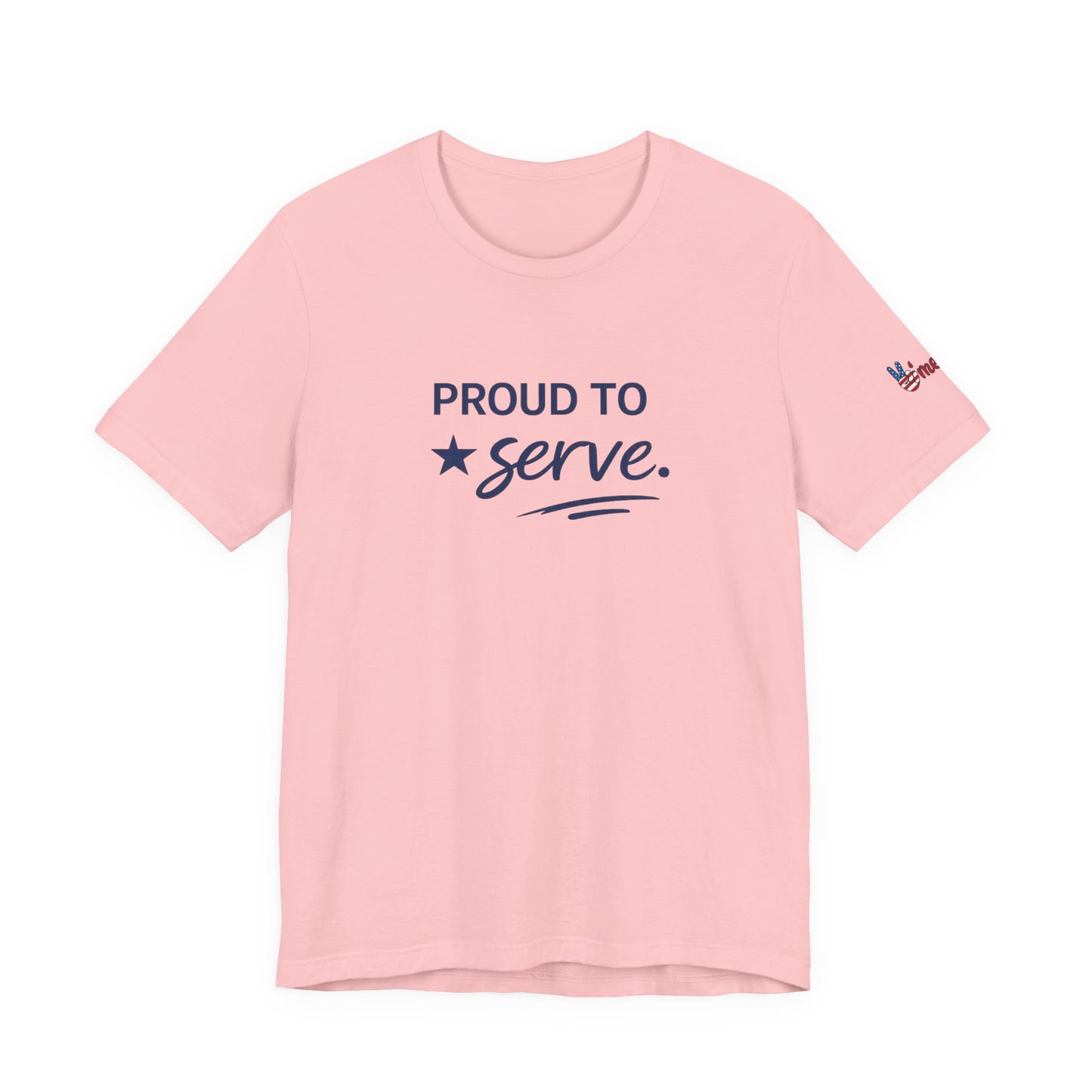 Veterans T-Shirt - Proud to Serve - Wear What You Stand For Products