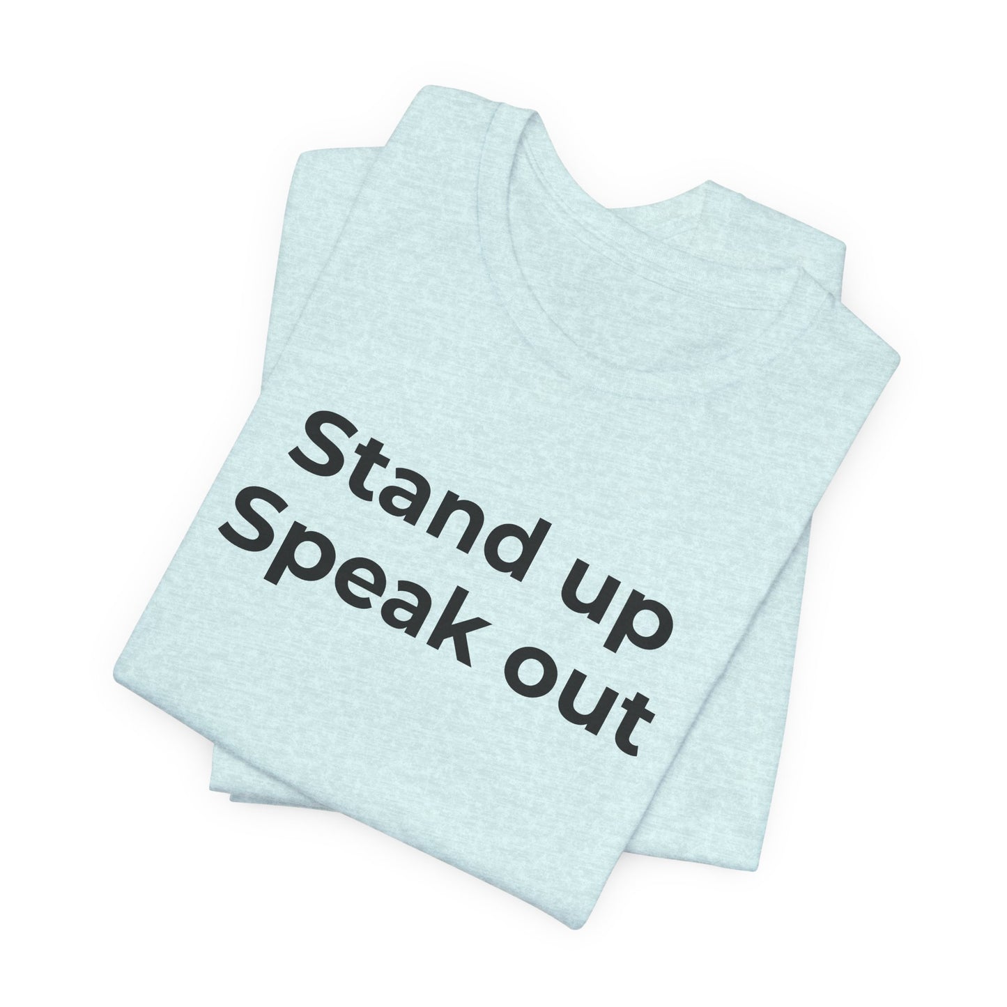 Anti-Bullying and Domestic Violence Awareness T-Shirt for Support and Advocacy - Wear What You Stand For Products