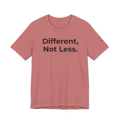 Different Not Less Autism Awareness Shirt | Neurodiversity Tee