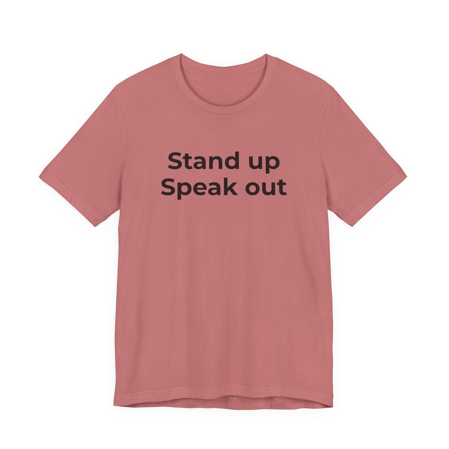 Anti-Bullying and Domestic Violence Awareness T-Shirt for Support and Advocacy - Wear What You Stand For Products