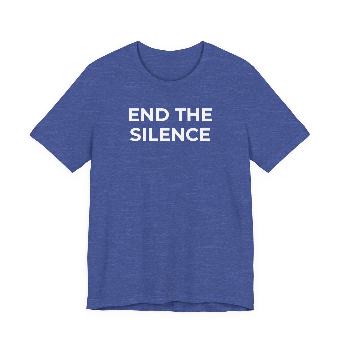 Domestic Violence T-shirt End the Silence - Wear What You Stand For Products