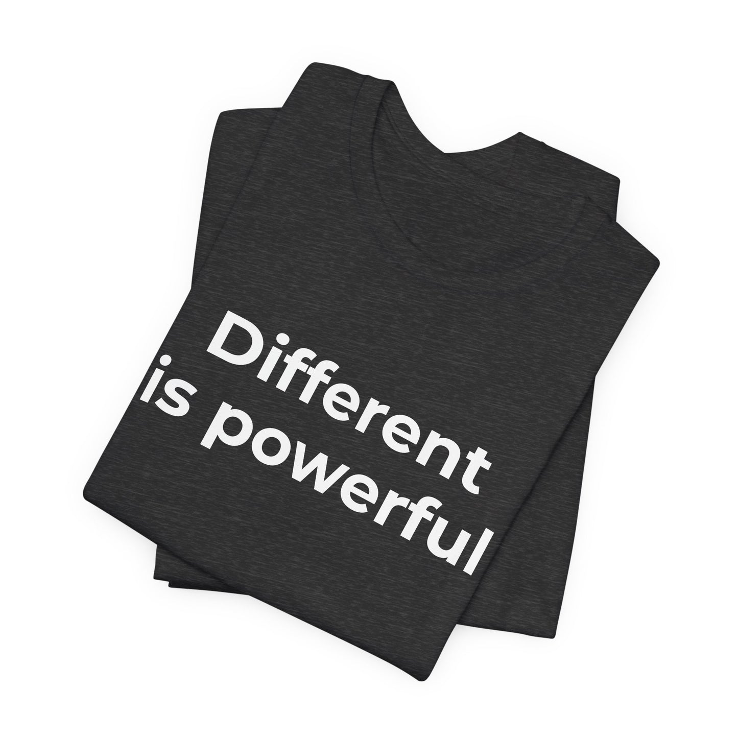 Anti-Bullying Awareness  Different is Powerful TShirt - Wear What You Stand For Products