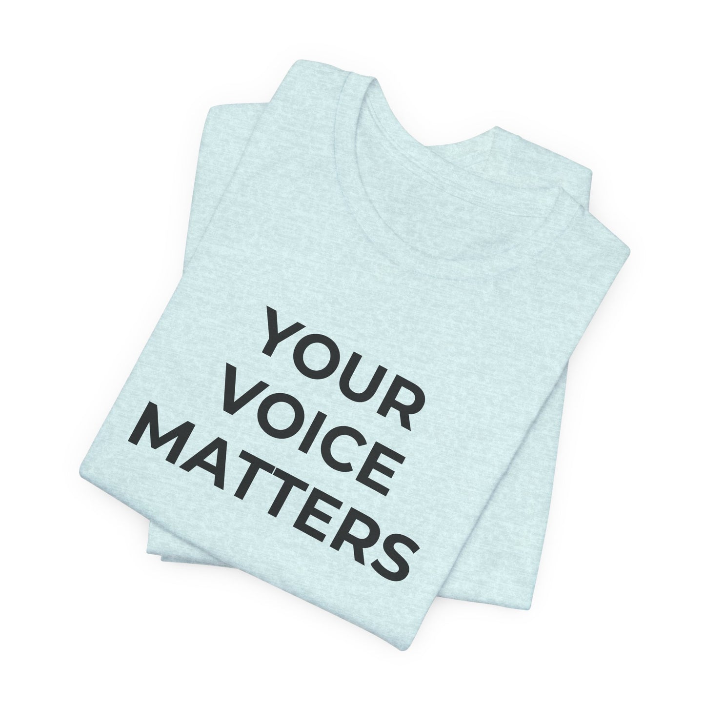 Domestic Violence T-Shirt Your Voice Matters - Wear What You Stand For Products
