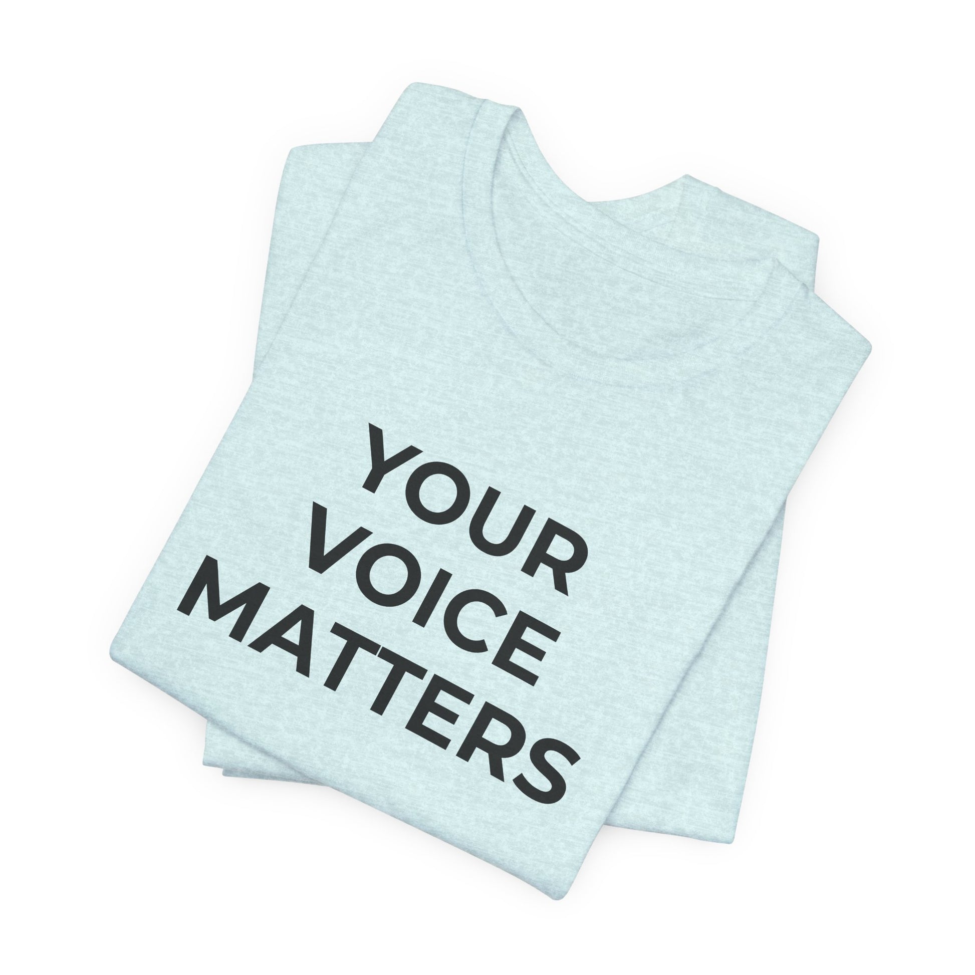 Domestic Violence T-Shirt Your Voice Matters - Wear What You Stand For Products