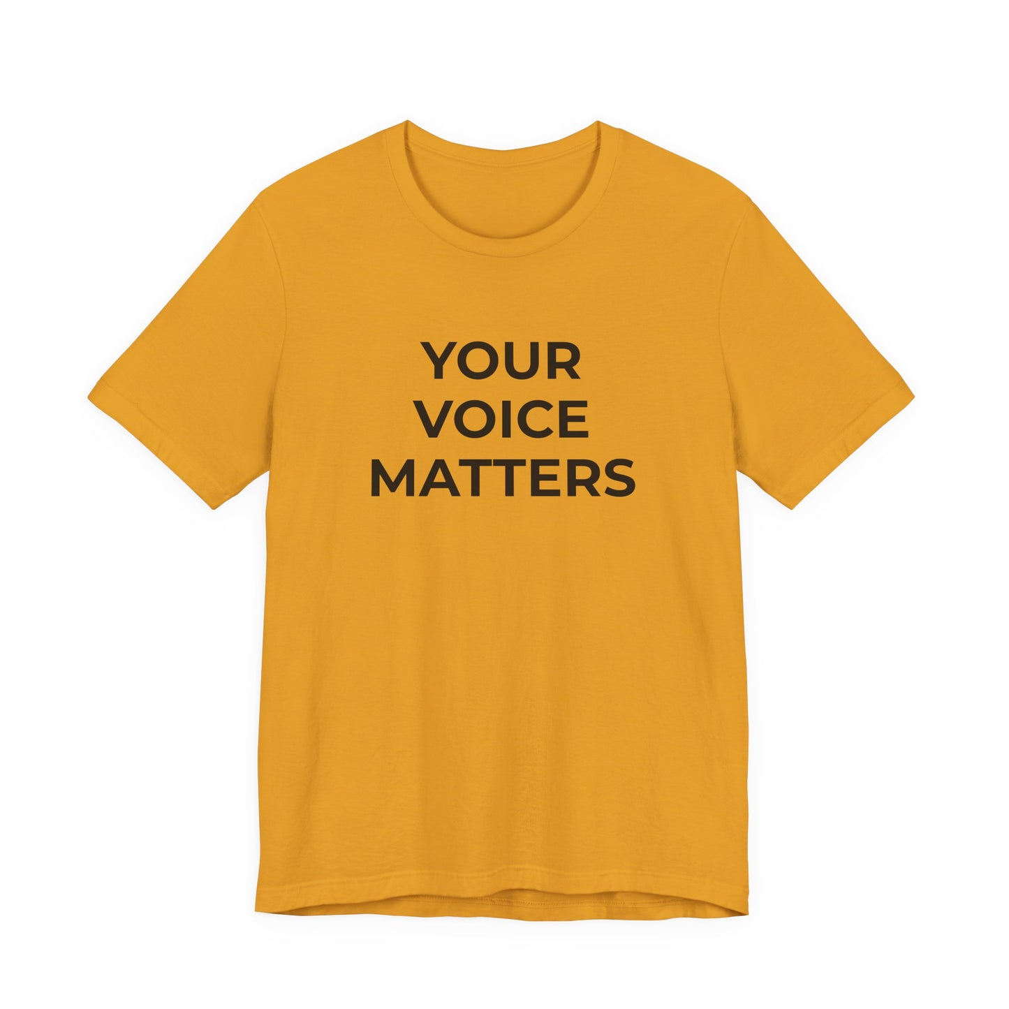 Domestic Violence T-Shirt Your Voice Matters - Wear What You Stand For Products