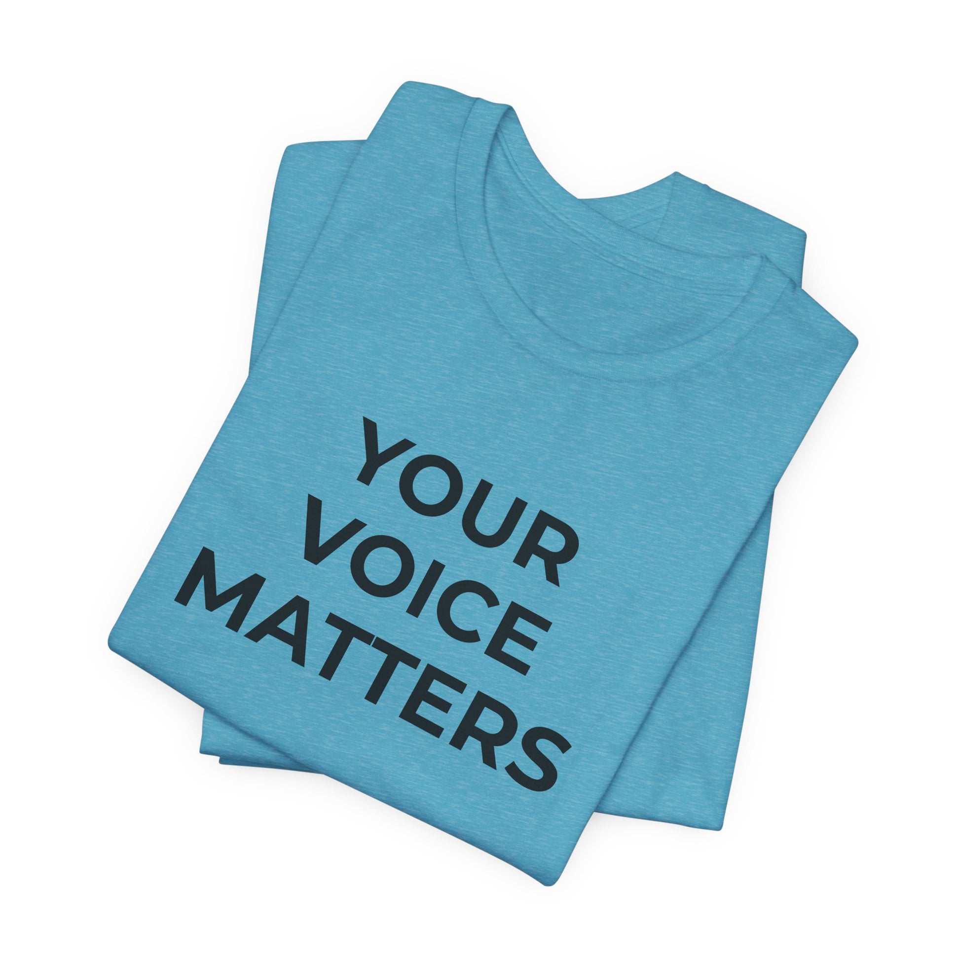 Domestic Violence T-Shirt Your Voice Matters - Wear What You Stand For Products