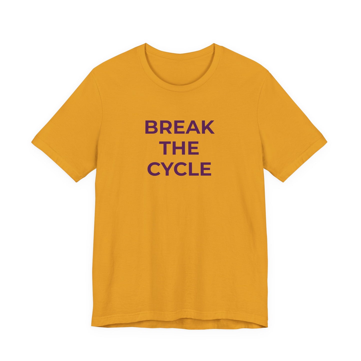 Domestic Violence T-Shirt Break the Cycle - Wear What You Stand For Products