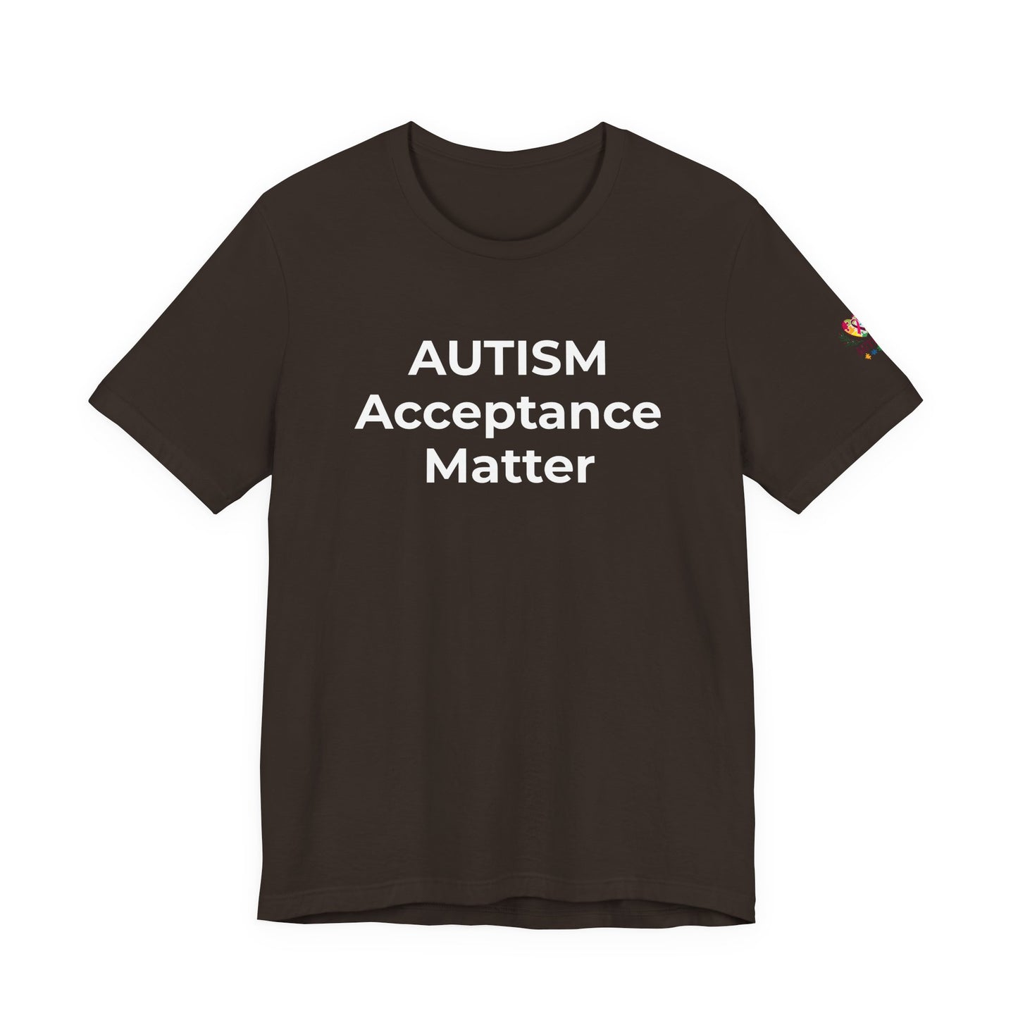 "Autism T-Shirt Acceptance Matters Shirt Support the Spectrum - Wear What You Stand For Products"