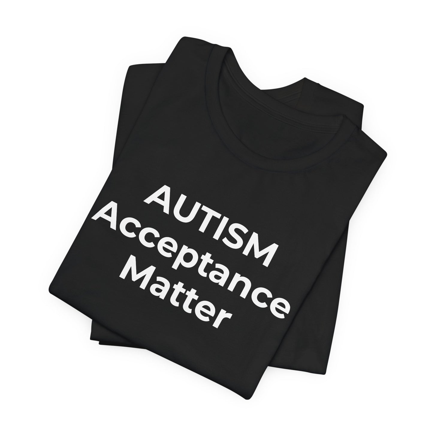 "Autism T-Shirt Acceptance Matters Shirt Support the Spectrum - Wear What You Stand For Products"