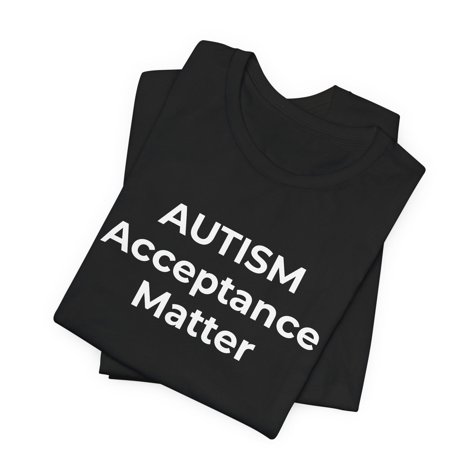 "Autism T-Shirt Acceptance Matters Shirt Support the Spectrum - Wear What You Stand For Products"
