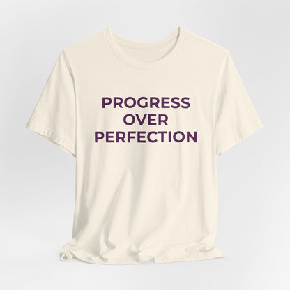Addiction T-Shirt - Progress over Perfection - Wear What You Stand For Products
