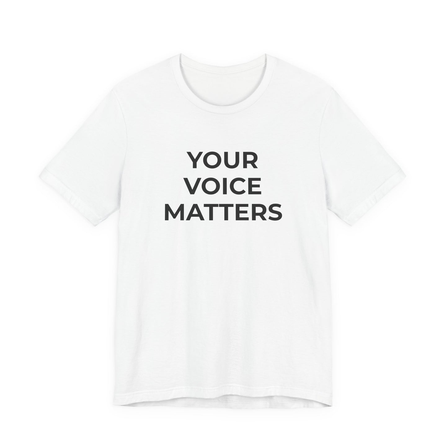 Domestic Violence T-Shirt Your Voice Matters - Wear What You Stand For Products