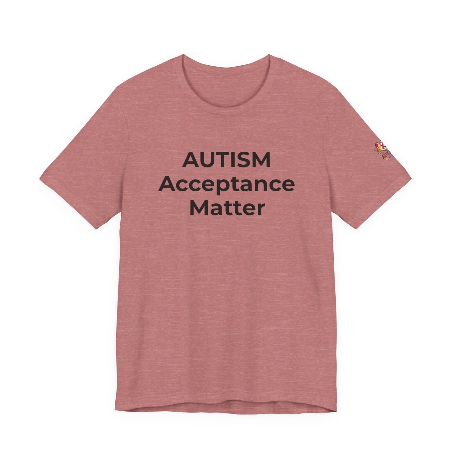"Autism T-Shirt Acceptance Matters Shirt Support the Spectrum - Wear What You Stand For Products"