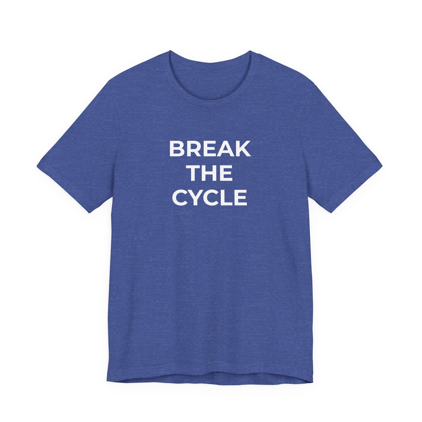 Domestic Violence T-Shirt Break the Cycle - Wear What You Stand For Products