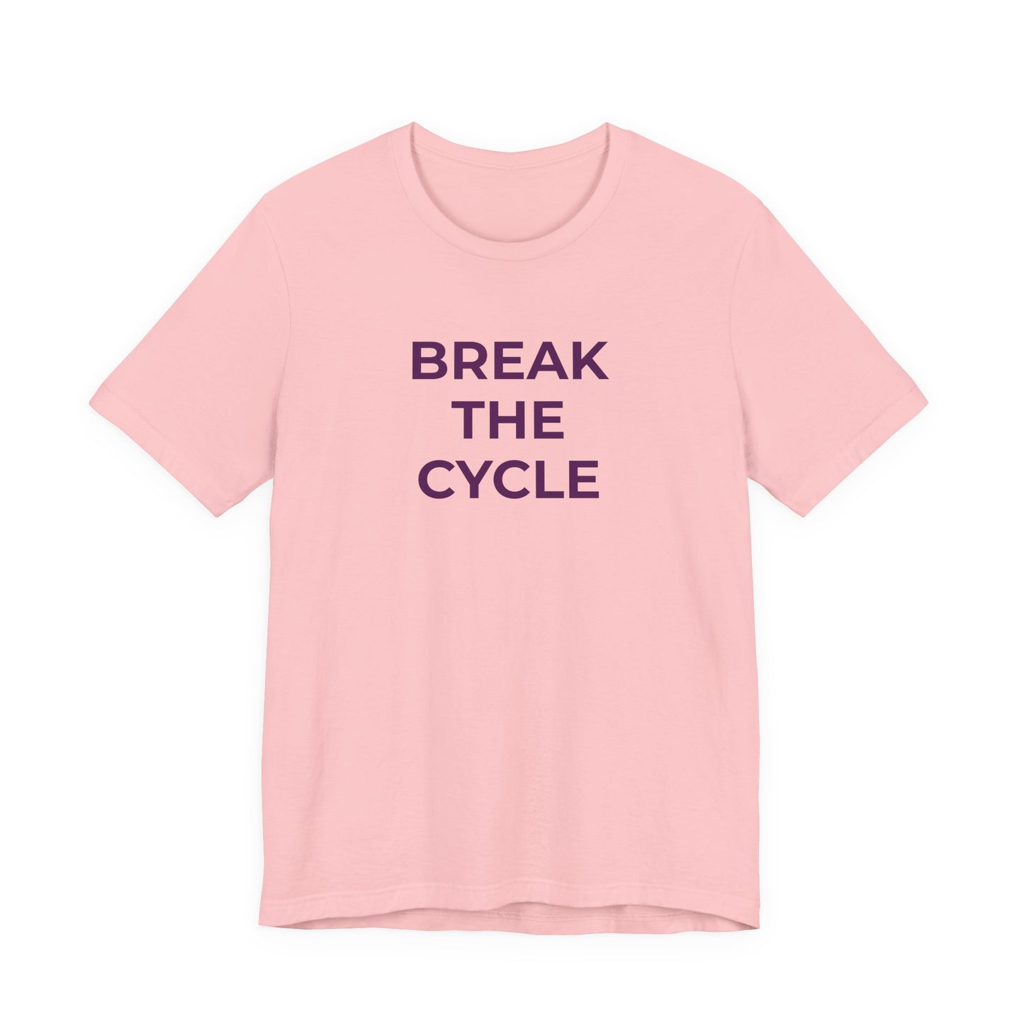 Domestic Violence T-Shirt Break the Cycle - Wear What You Stand For Products