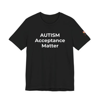 "Autism T-Shirt Acceptance Matters Shirt Support the Spectrum - Wear What You Stand For Products"