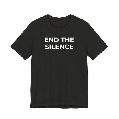 Domestic Violence T-shirt End the Silence - Wear What You Stand For Products