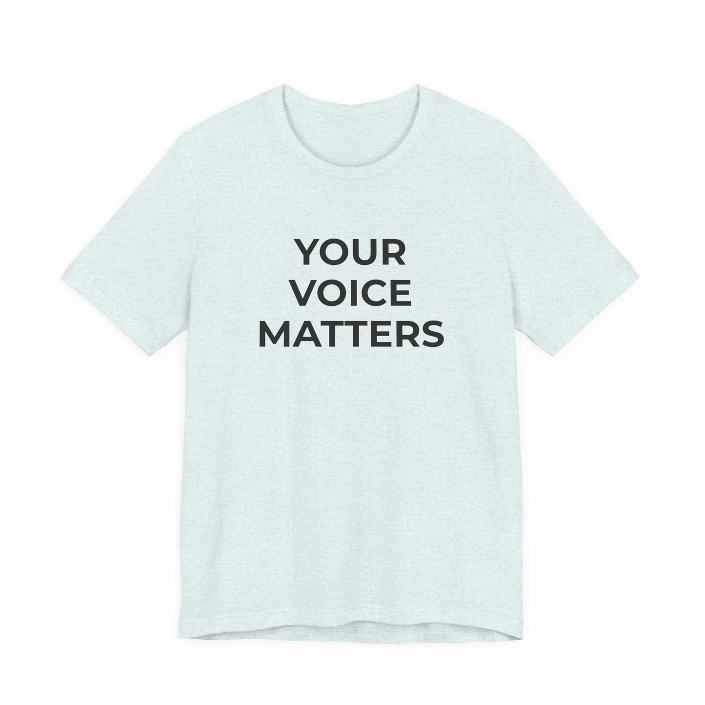 Domestic Violence T-Shirt Your Voice Matters - Wear What You Stand For Products