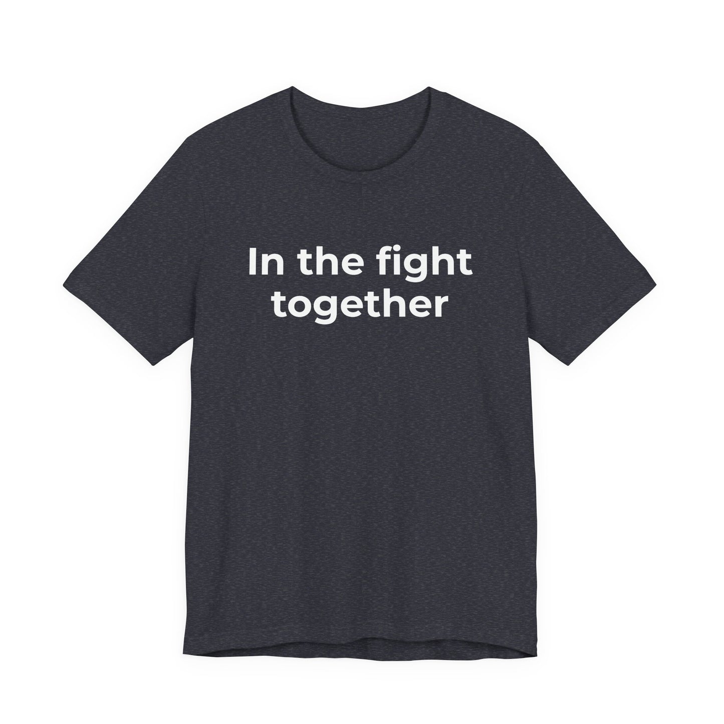 Cancer T-Shirt In the Fight Together - Wear What You Stand For Products