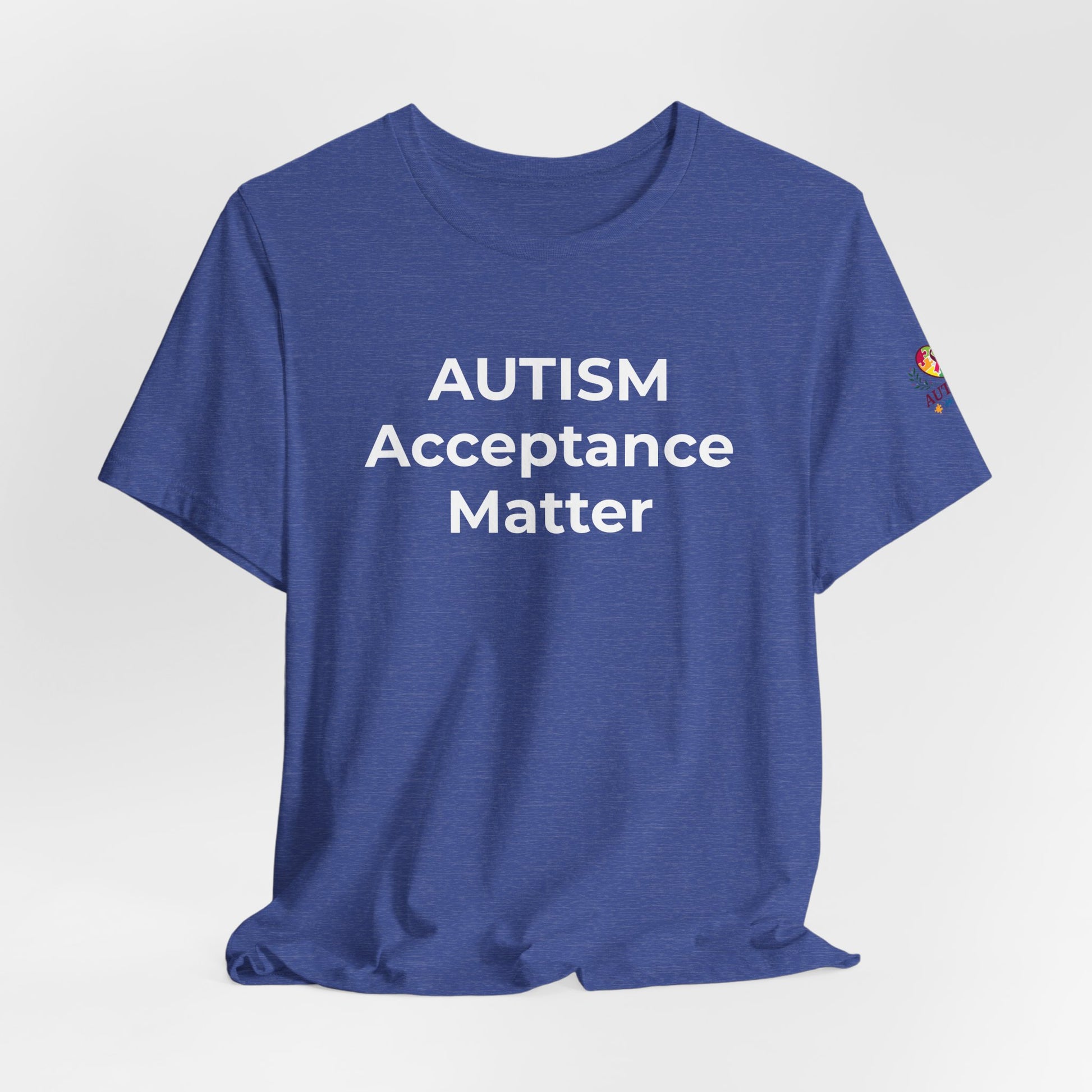 "Autism T-Shirt Acceptance Matters Shirt Support the Spectrum - Wear What You Stand For Products"
