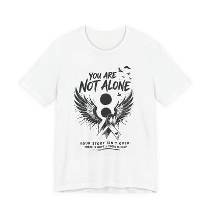Multiple Causes T-Shirt - You Are Not Alone Diagram Edition - Wear What You Stand For Products