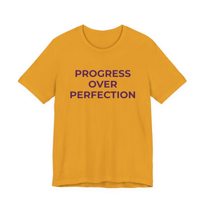 Addiction T-Shirt - Progress over Perfection - Wear What You Stand For Products